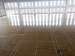 小學(xué)籃球運(yùn)動(dòng)木地板施工流程